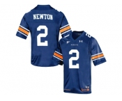 Men's Under Armour Cam Newton #2 Auburn Tigers College Football Throwback Jersey - Navy Blue