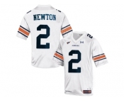 Men's Under Armour Cam Newton #2 Auburn Tigers College Football Throwback Jersey - White