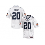 Men's Under Armour Corey Grant #20 Auburn Tigers College Football Jersey - White