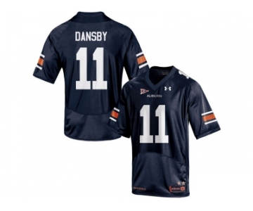 Men's Under Armour Karlos Dansby #11 Auburn Tigers College Football Jersey - Navy Blue