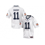 Men's Under Armour Karlos Dansby #11 Auburn Tigers College Football Jersey - White