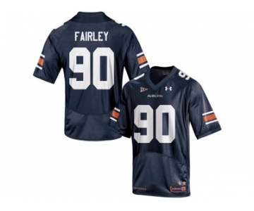 Men's Under Armour Nick Fairley #90 Auburn Tigers College Football Jersey - Navy Blue