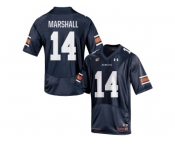 Men's Under Armour Nick Marshall #14 Auburn Tigers College Football Jersey - Navy Blue