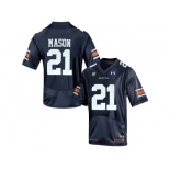 Men's Under Armour Tre Mason #21 Auburn Tigers College Football Jersey - Navy Blue