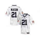 Men's Under Armour Tre Mason #21 Auburn Tigers College Football Jersey - White