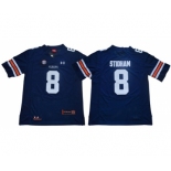 Tigers #8 Jarrett Stidham Blue Limited Stitched NCAA Jersey