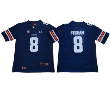 Tigers #8 Jarrett Stidham Blue Limited Stitched NCAA Jersey