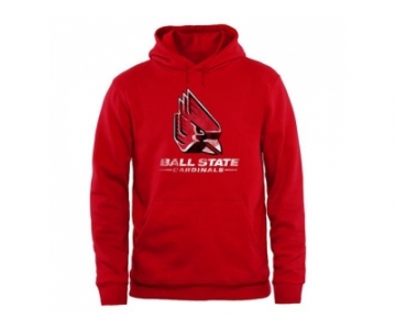 Ball State Cardinals Big & Tall Classic Primary Pullover Hoodie Red