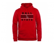 Ball State Cardinals Big & Tall Micro Mesh Sweatshirt Red