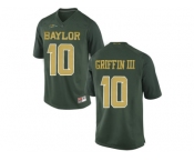 Men's Baylor Bears Lache Rebort Griffin III #10 College Football Jersey - Green