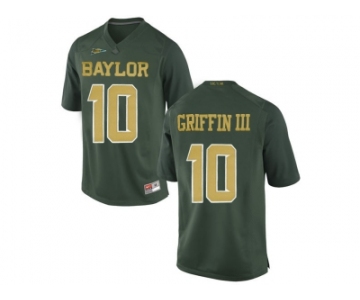 Men's Baylor Bears Lache Rebort Griffin III #10 College Football Jersey - Green