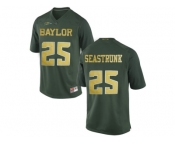 Men's Baylor Bears Lache Seastrunk #25 College Football Jersey - Green