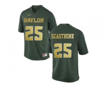 Men's Baylor Bears Lache Seastrunk #25 College Football Jersey - Green