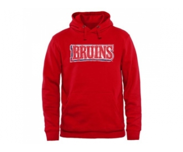 Belmont Bruins Classic Wordmark Pullover Hoodie Red