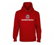 Belmont Bruins Custom Sport Logo Applique Pullover Hoodie Red