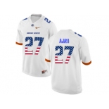 2016 US Flag Fashion Men's Boise State Broncos Jay Ajayi #27 College Football Jerseys - White