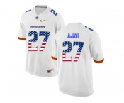 2016 US Flag Fashion Men's Boise State Broncos Jay Ajayi #27 College Football Jerseys - White