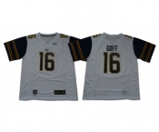 California Golden Bears #16 Jared Goff White College Football Jersey