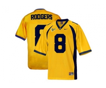 Men's California Golden Bears Aaron Rodgers #8 College Football Jersey - Gold