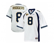 Men's California Golden Bears Aaron Rodgers #8 College Football Jersey - White