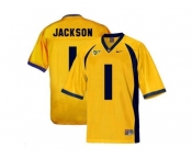 Men's California Golden Bears DeSean Jackson #1 College Football Jersey - Golden