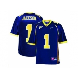 Men's California Golden Bears DeSean Jackson #1 College Football Jersey - Navy Blue