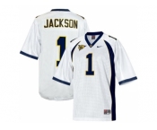 Men's California Golden Bears DeSean Jackson #1 College Football Jersey - White