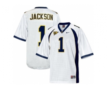 Men's California Golden Bears DeSean Jackson #1 College Football Jersey - White