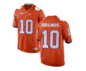 2016 Clemson Tigers Ben Boulware #10 College Football Limited Jersey - Orange