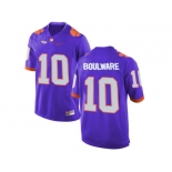 2016 Clemson Tigers Ben Boulware #10 College Football Limited Jersey - Purple