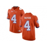 2016 Clemson Tigers DeShaun Watson #4 College Football Limited Jersey - Orange