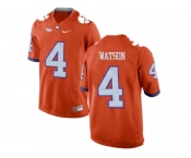 2016 Clemson Tigers DeShaun Watson #4 College Football Limited Jersey - Orange