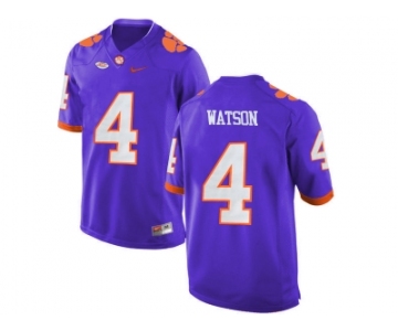 2016 Clemson Tigers DeShaun Watson #4 College Football Limited Jersey - Purple