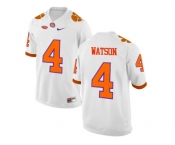 2016 Clemson Tigers DeShaun Watson #4 College Football Limited Jersey - White