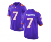 2016 Clemson Tigers Mike Williams #7 College Football Limited Jersey - Purple