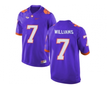 2016 Clemson Tigers Mike Williams #7 College Football Limited Jersey - Purple