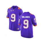 2016 Clemson Tigers Wayne Gallman II #9 College Football Limited Jersey - Purple