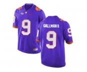 2016 Clemson Tigers Wayne Gallman II #9 College Football Limited Jersey - Purple