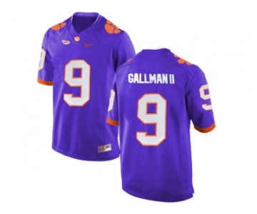 2016 Clemson Tigers Wayne Gallman II #9 College Football Limited Jersey - Purple