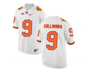 2016 Clemson Tigers Wayne Gallman II #9 College Football Limited Jersey - White