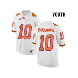 2016 Youth Clemson Tigers Ben Boulware #10 College Football Limited Jersey - White