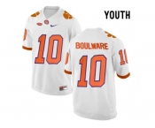 2016 Youth Clemson Tigers Ben Boulware #10 College Football Limited Jersey - White