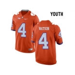 2016 Youth Clemson Tigers DeShaun Watson #4 College Football Limited Jersey - Orange