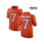 2016 Youth Clemson Tigers Mike Williams #7 College Football Limited Jersey - Orange