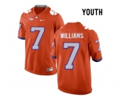 2016 Youth Clemson Tigers Mike Williams #7 College Football Limited Jersey - Orange