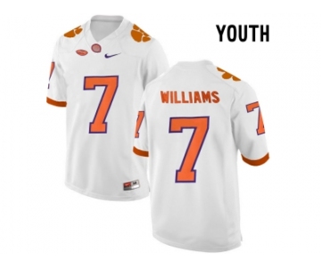 2016 Youth Clemson Tigers Mike Williams #7 College Football Limited Jersey - White