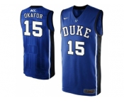 Duke Blue Devils Jahlil Okafor #15 College Basketball Jersey - Duke Blue