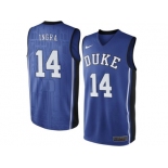 Men's Duke Blue Devils Brandon Ingram #14 V Neck College Basketball Elite Jersey - - Royal Blue