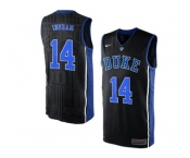 Men's Duke Blue Devils Brandon Ingram #14 V Neck College Basketball Elite Jersey - Black