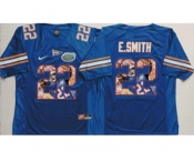 Florida Gators #22 Emmitt Smith Blue Player Fashion Stitched NCAA Jersey